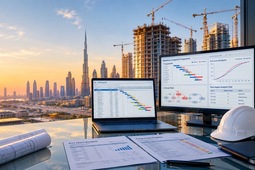 Primavera P6 programme and reporting
